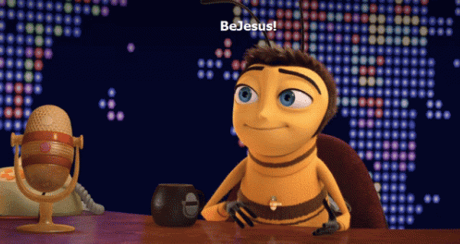 Bee Movie Barry Benson Bejesus GIF