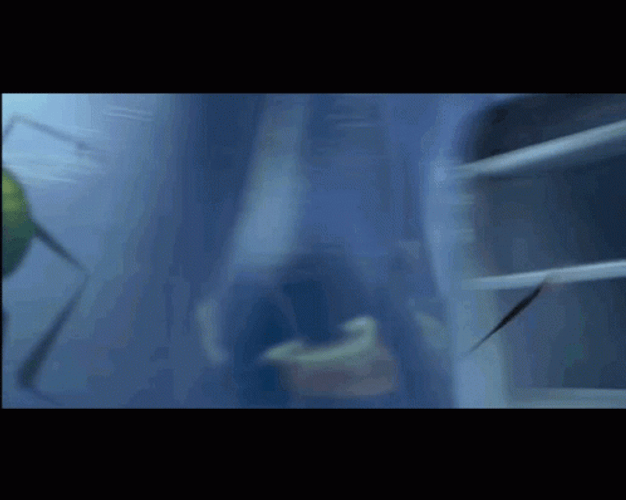 Bee Movie Barry Scaring A Family In Car GIF