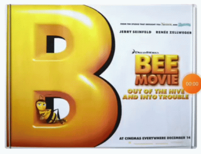 Bee Movie Poster GIF