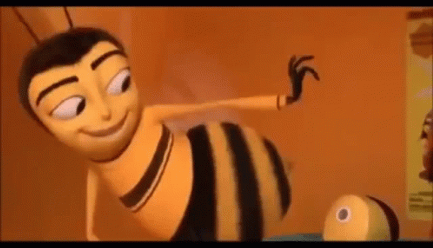 Bee Movie Sharpening Stinger GIF