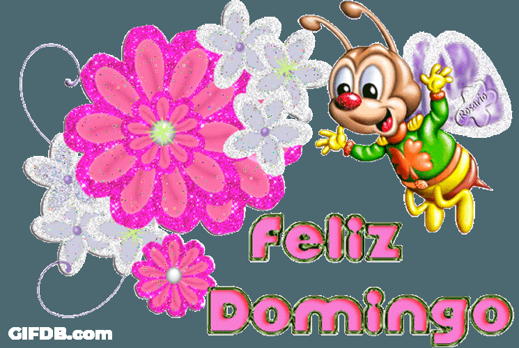Bee On Shimmering Flowers Artwork GIF