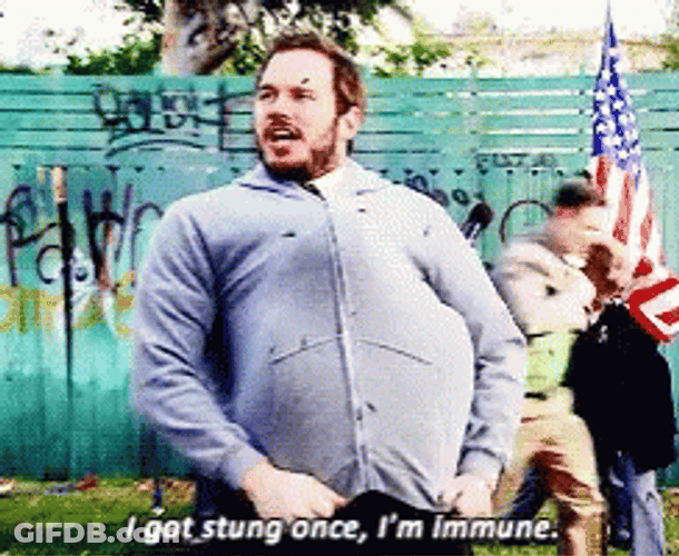 Bee Sting Protector GIF