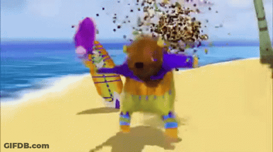 Bee Sting Viva Pinata GIF