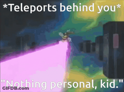 Bee Teleports Behind You GIF