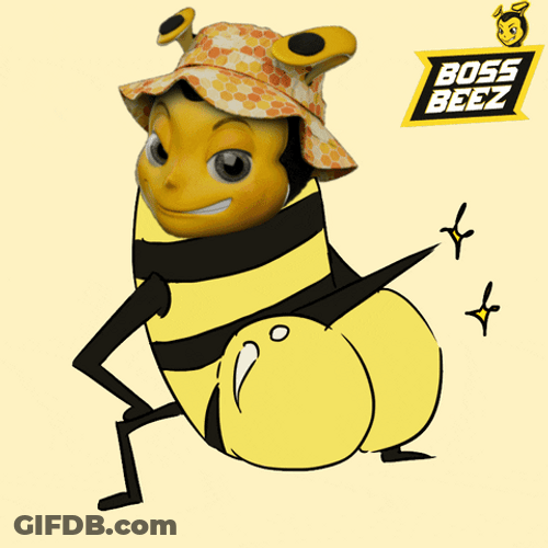 Bee Twerking GIF