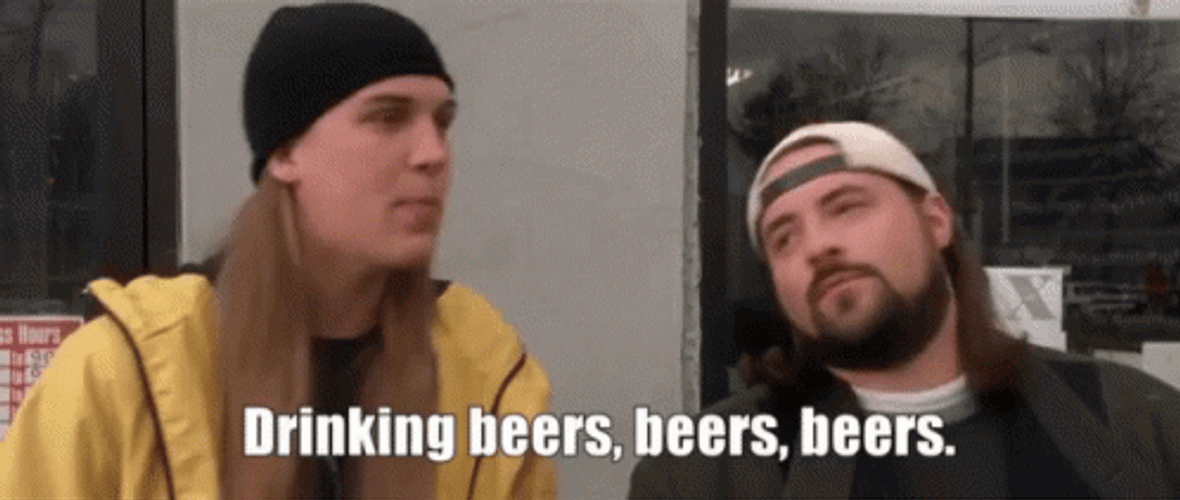 Beer Chug Song Drinking Beers Funny Buddies GIF
