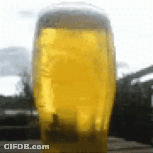 Beer Chug Timelapse Bottoms Up GIF