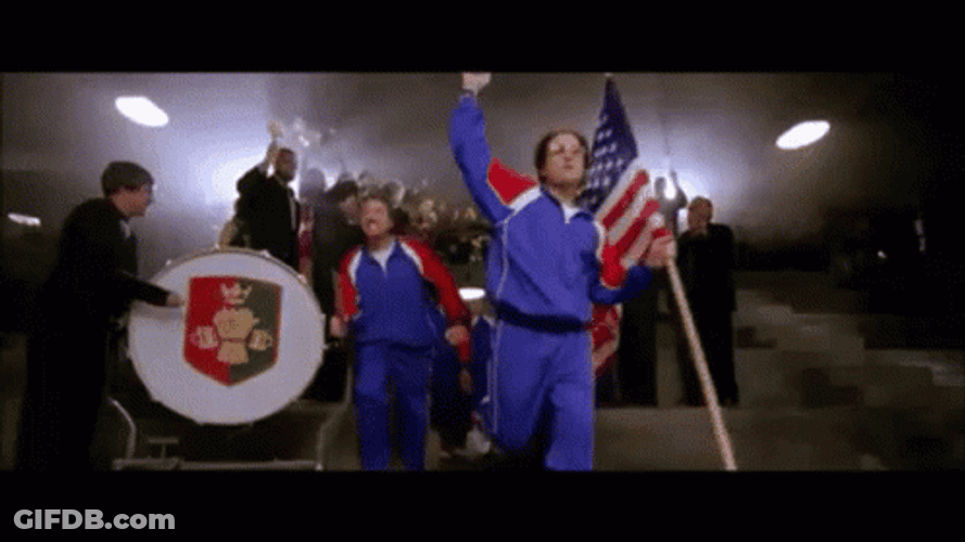 Beerfest Team USA Entrance GIF