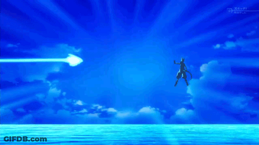 Beerus Attack Altercation And Redirection Powerful Attack GIF