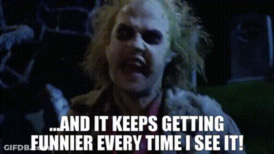 Beetlejuice Angry Reaction GIF