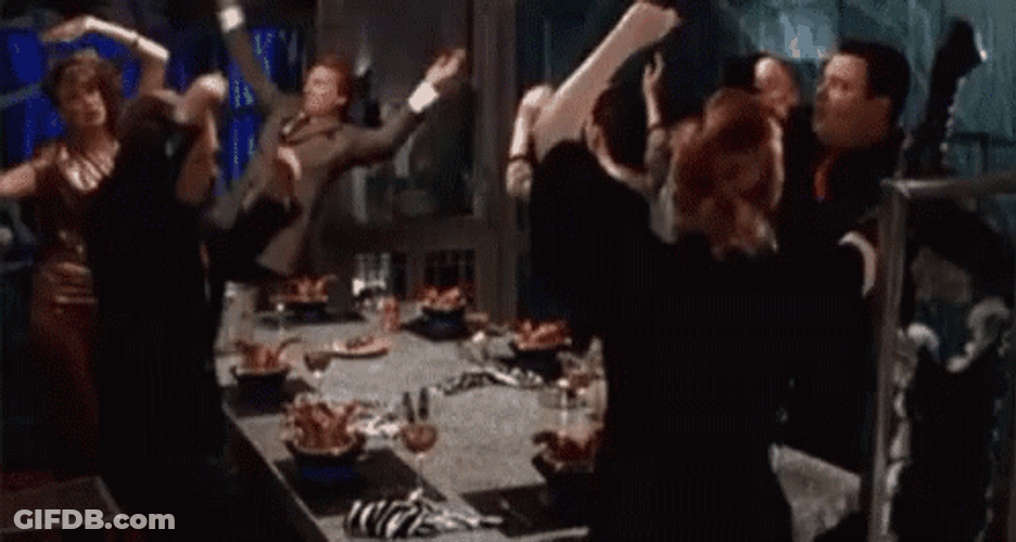 Beetlejuice Meme Dinner Time Dancing GIF