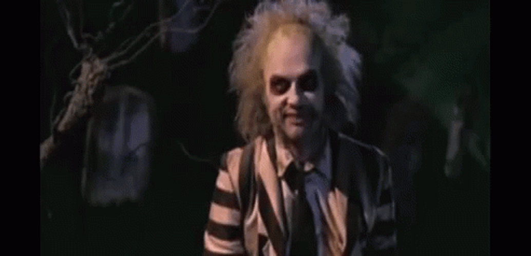 Beetlejuice Meme Fixing Sleeves GIF