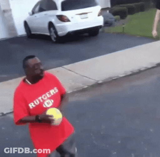 Beetlejuice Meme Playing Basketball GIF