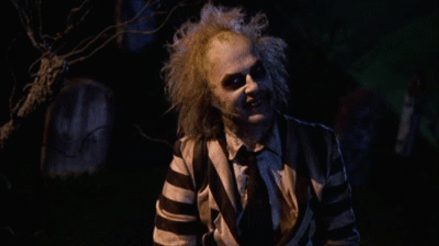 Beetlejuice Talking GIF