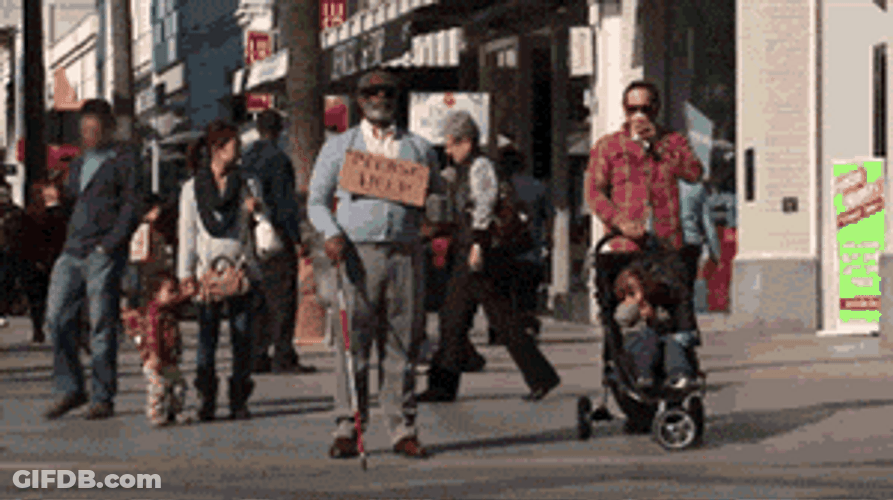 Begging Money GIF