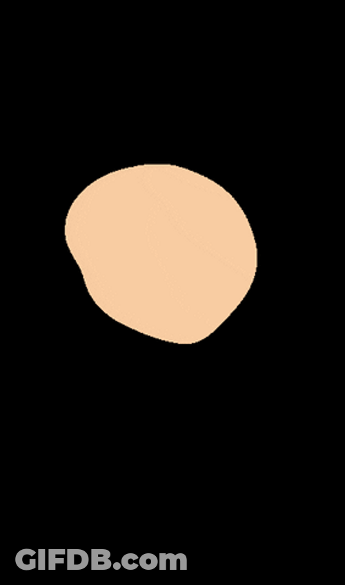 Beige Blot Minimalist Lay Out GIF