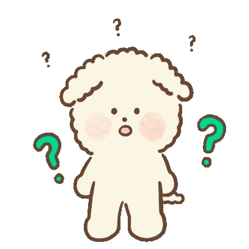 Beige Cartoon Dog Confused GIF