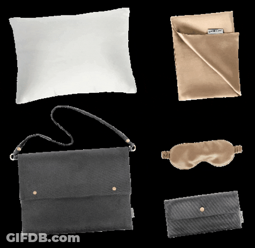 Beige Minimalist Ladies Accessories GIF