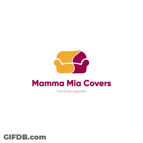 Beige Velvet Microfiber Minimalist Couch GIF