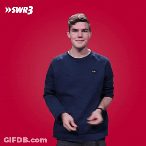 Being Excited Finger Snap GIF