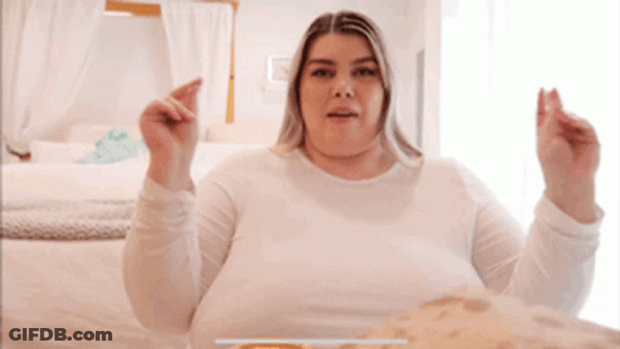 Being Happy With Weight Gain GIF