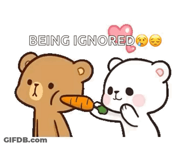 Being Ignored Poke The Bear GIF