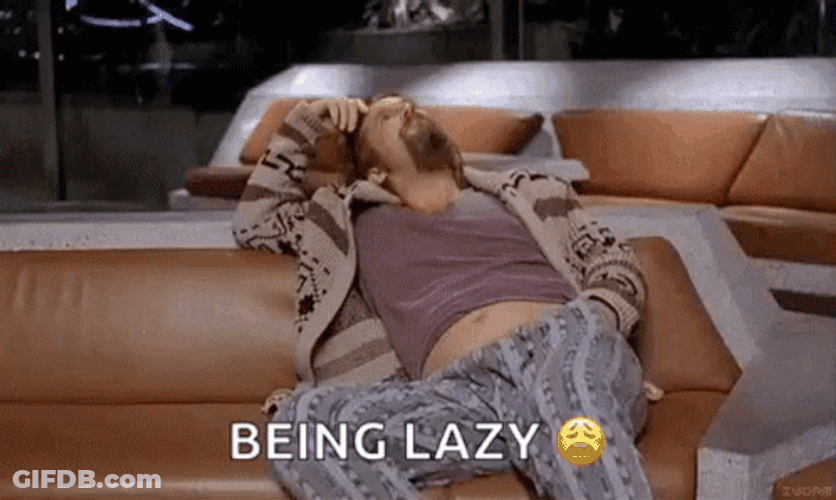 Being In Pajamas Lazy GIF