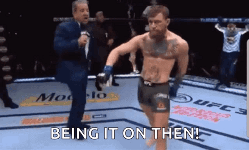 Being On It Conor Mcgregor Walk GIF