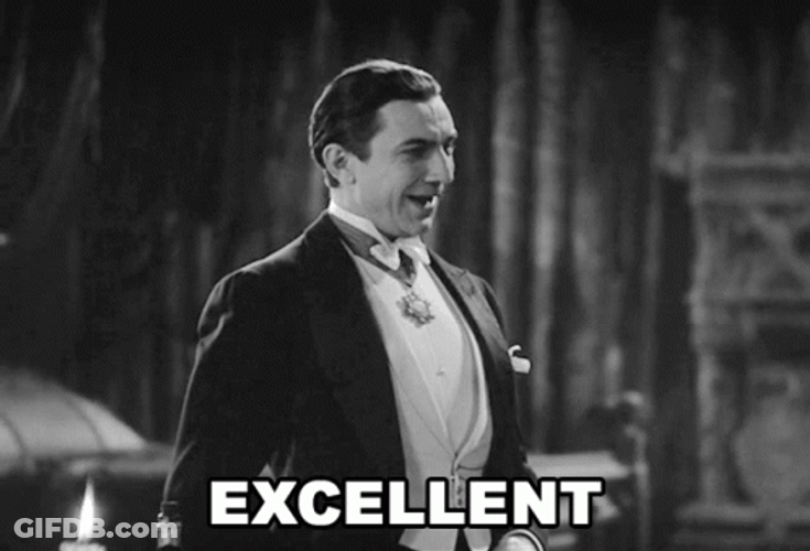 Bela Lugosi Excellent Dracula GIF