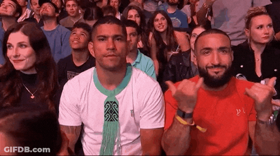 Belal Muhammad Shaka Hand Signal GIF