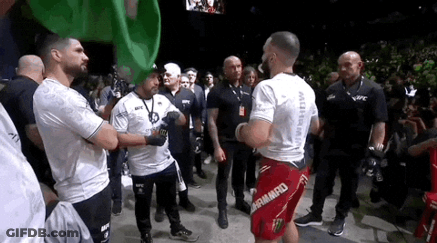 Belal Muhammad Taunting Silly Dance GIF