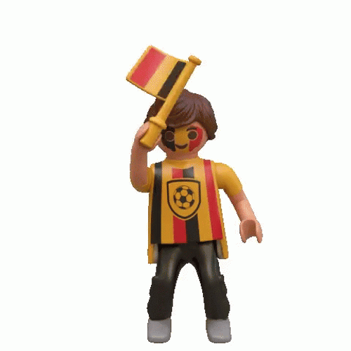 Belgium Fan LEGO GIF