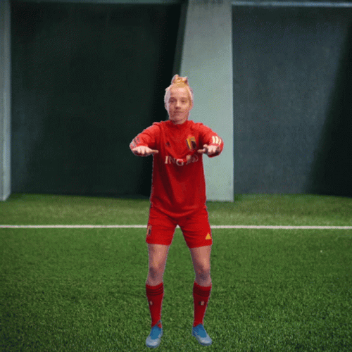Belgium Football Madness GIF