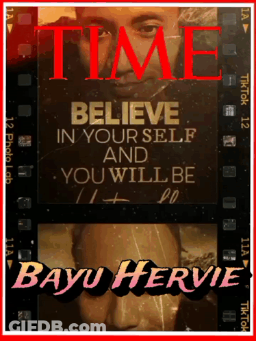 Believe In Yourself And You Will Be By Bayu Hervie GIF