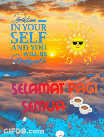 Believe In Yourself And You Will Be Okay Poster GIF