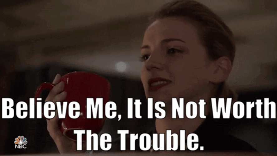 Believe Me We're Not Worthy GIF