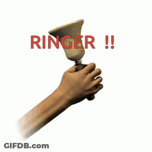 Bell Ringing Intensely GIF