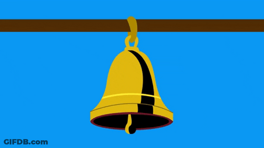 Bell Tolling Animated Graphics GIF