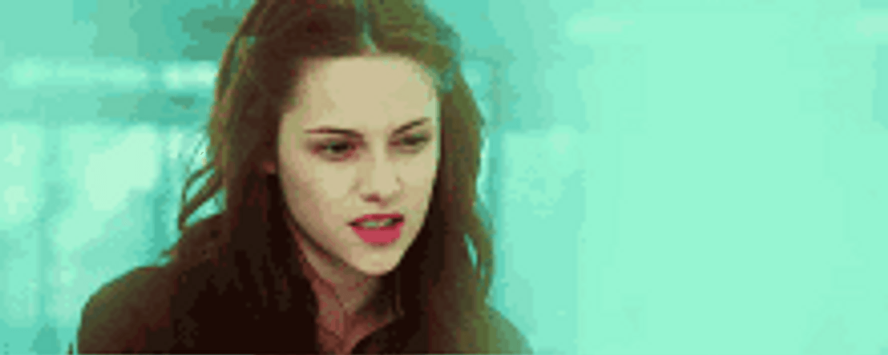 Bella Swan Confused What Was That Teeth Grind GIF