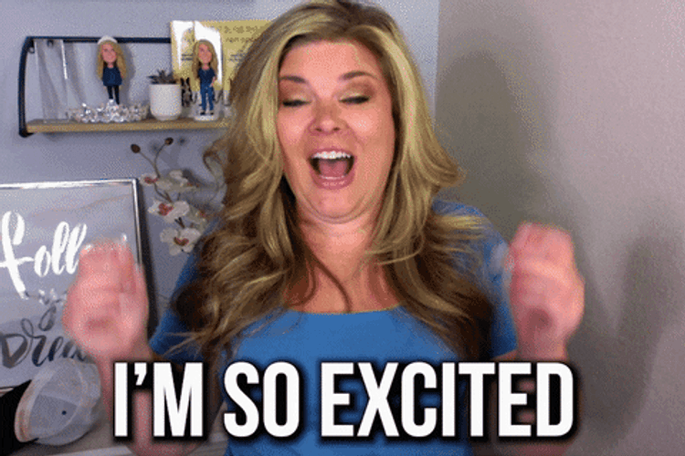 Bella Vasta I'm So Excited GIF