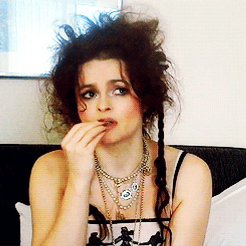 Bellatrix Lestrange Eating GIF