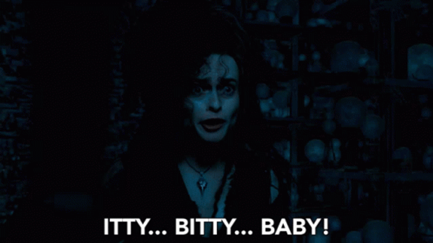 Bellatrix Lestrange Itty Bitty Baby GIF