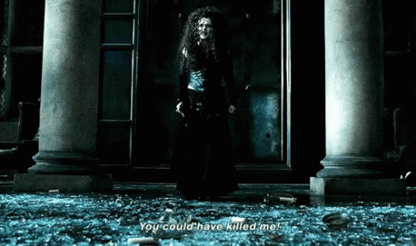 Bellatrix Lestrange Screaming GIF