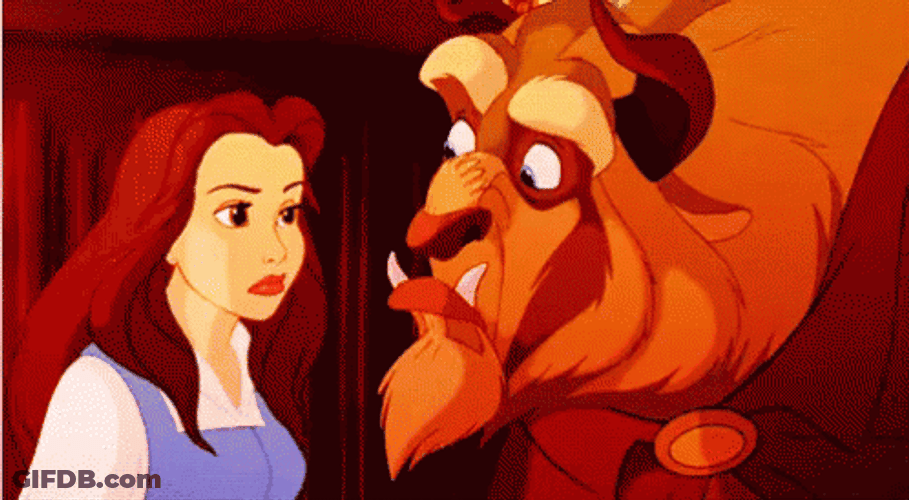 Belle And Beast GIF