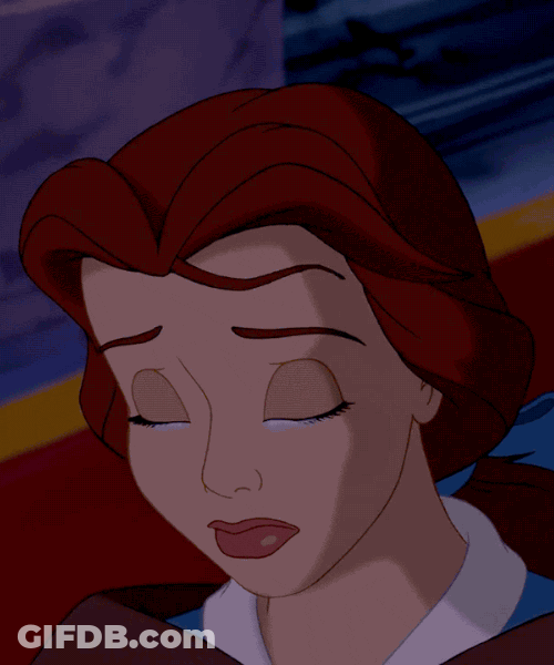 Belle Beauty And The Beast Cry GIF