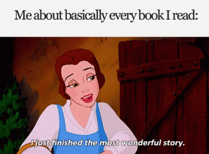 Belle Books Can Relate GIF