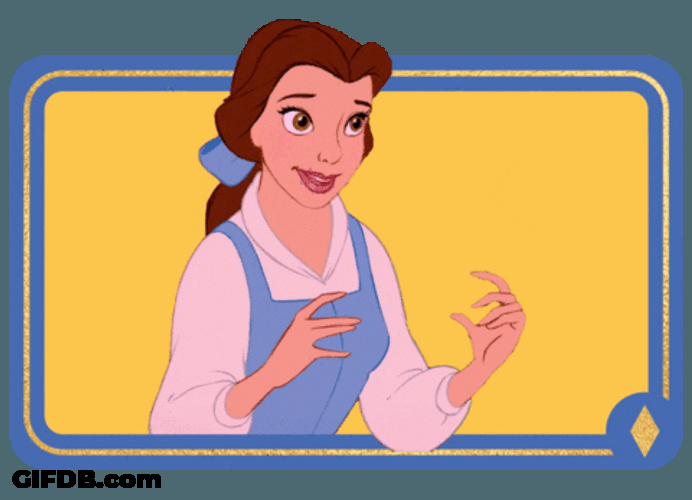 Belle Clapping GIF