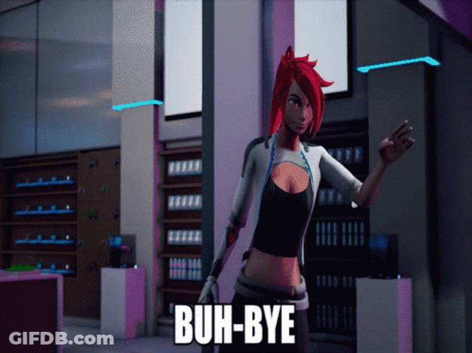 Belle Fontiere Character Buh Bye GIF