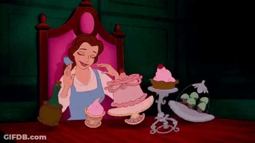 Belle Happy Beauty And The Beast GIF