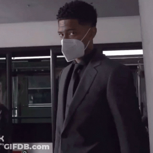 Bellingham Wearing Mask GIF